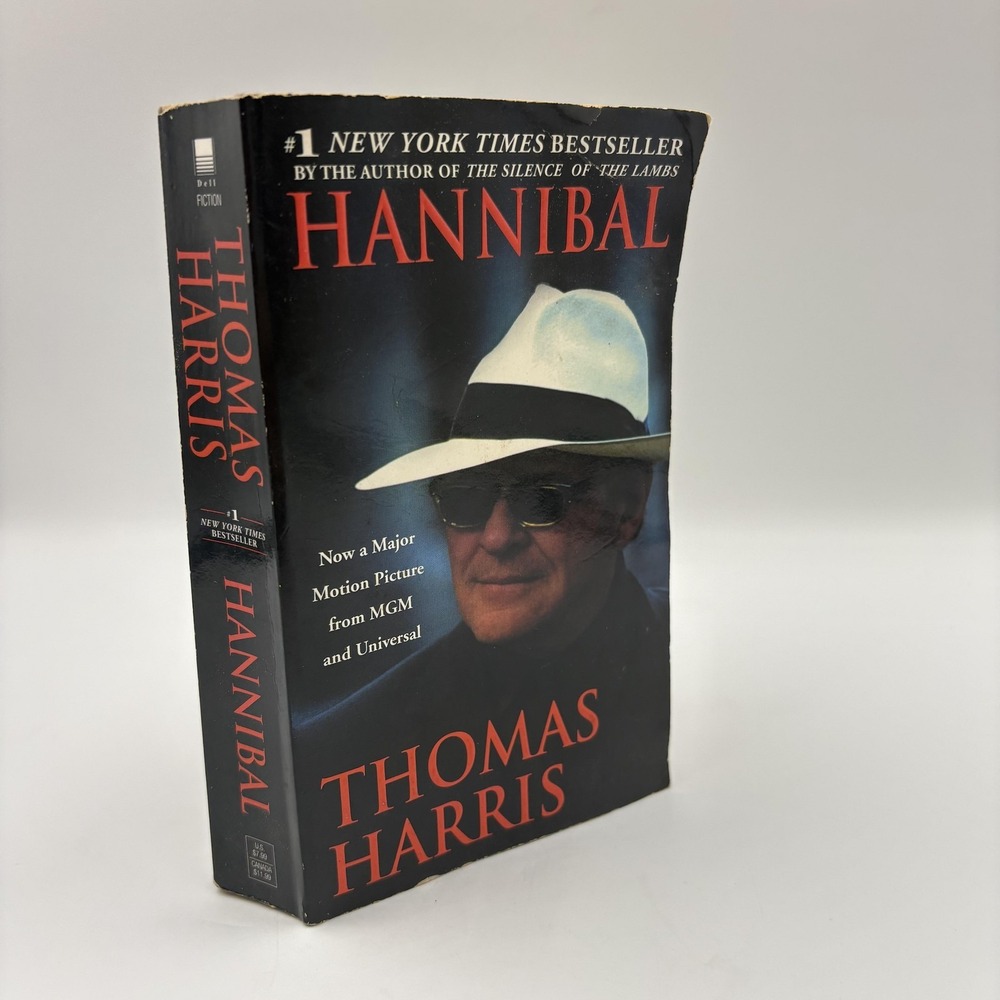 Hannibal Thomas Harris Crime‎ Thriller Horror Paperback Dell Movie Tie-In Novel
